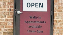 NEW Walk in Clinic is now open!